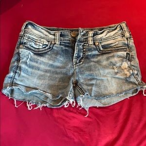 Silvers Suki Mid ankle Skinny cutoffs